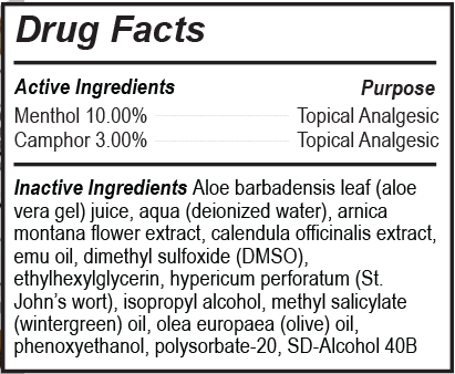 Arctic Blast Supplement Facts